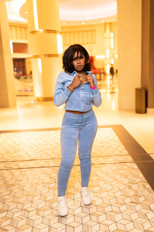 VINTAGE VELOUR (Blue)